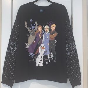 NWOT Disney Frozen II Light Up Graphic Sweatshirt XL